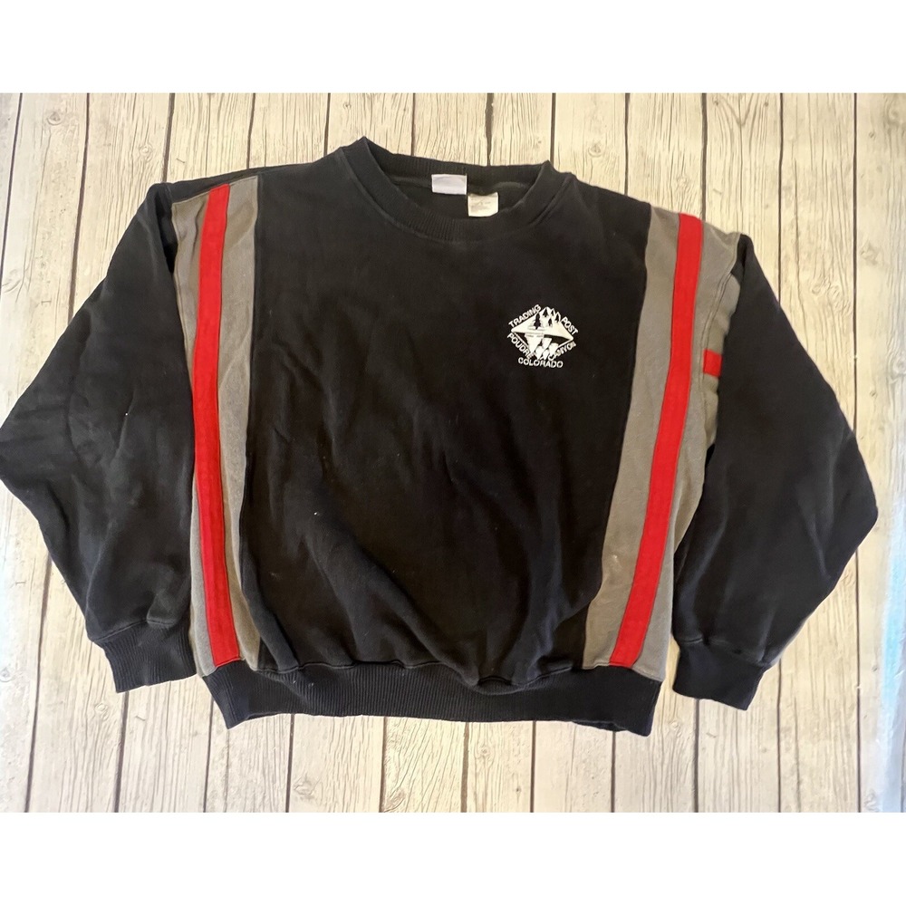 VINTAGE Colorado Trading Post Poudre Canyon Sweatshirt Men's L